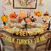 Gold Let‘s Get Basted Banner Talk Turkey To Me Banner,