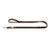 HUNTER Neoprene Adjustable Dog Lead, 1.5 x 300 cm, Brown/Caramel