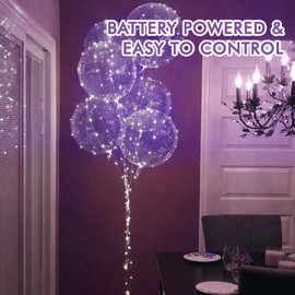 Bexdir 12 Packs Purple Fairy Lights, Bright Fairy Lights Battery Operated, 7FT 20LED Waterproof Fairy String Lights, Firefly Starry Moon Lights for DIY Mason Jar Birthday Wedding Party Bedroom
