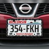 MorningRo 2 Pcs Universal License Plate Frame Plastic Barbed Wire