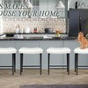 Bifaunvogel Bar Stool Cover Rectangle Set of 2 Waterproof PU