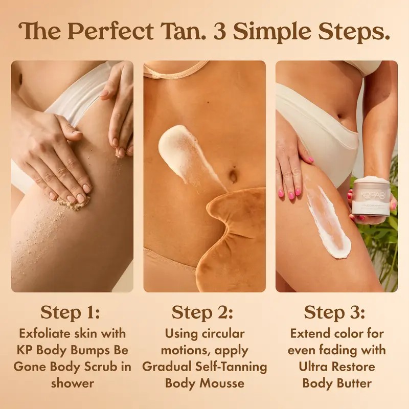 Kopari Beauty Ready, Set, Bronze Body Set – Hydrating Self-Tanning