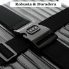 Correas para Equipaje, Juego de 4 Piezas con Cerradura de