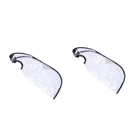 Mikinona 2 Pcs Hair Funnel for Hair Treatment Women's Hairdressing Cape Salon Styling Non Stick Easy Clean