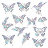 36 pieces anti-collision prism window stickers for bird strikes, prevent
