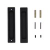 LWZH Sliding Barn Door Flush Handle 7.08" Invisible Recessed Finger Pull