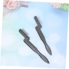 FOMIYES Eyebrow Comb Metal Fine Pins Eyebrow Brush for Brows