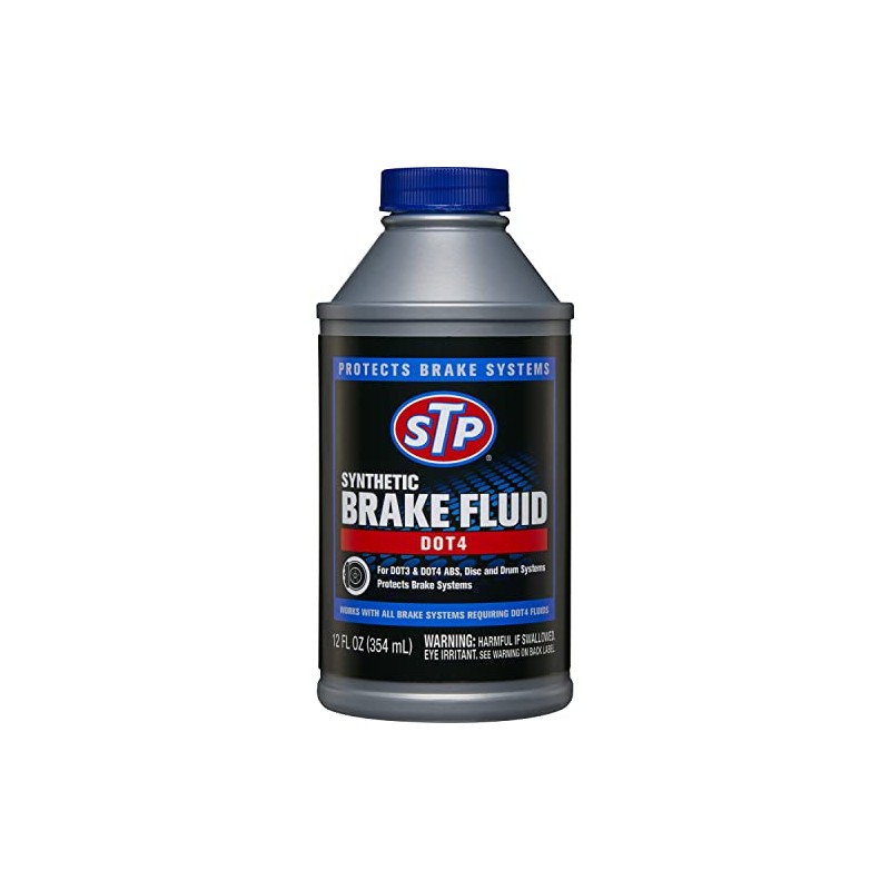 STP Synthetic Brake Fluid, Dot 4 Brake Fluid Protects Brake