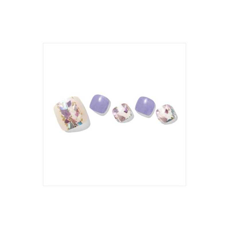 Lisd'or Mauve Vivan Mauve Vivan Gel Nail Seal Foot Nail