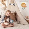The Lion Sleeps Tonight Canvas Banner Nursery Wall Decor 12x16in
