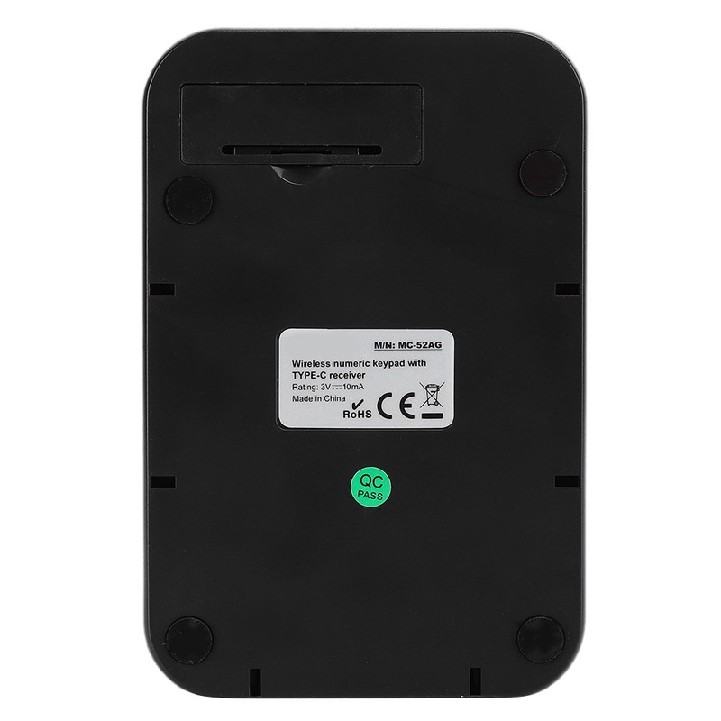 2.4G Wireless Keyboard Mini 18 Keys Numeric Keypad Comfortable Typing