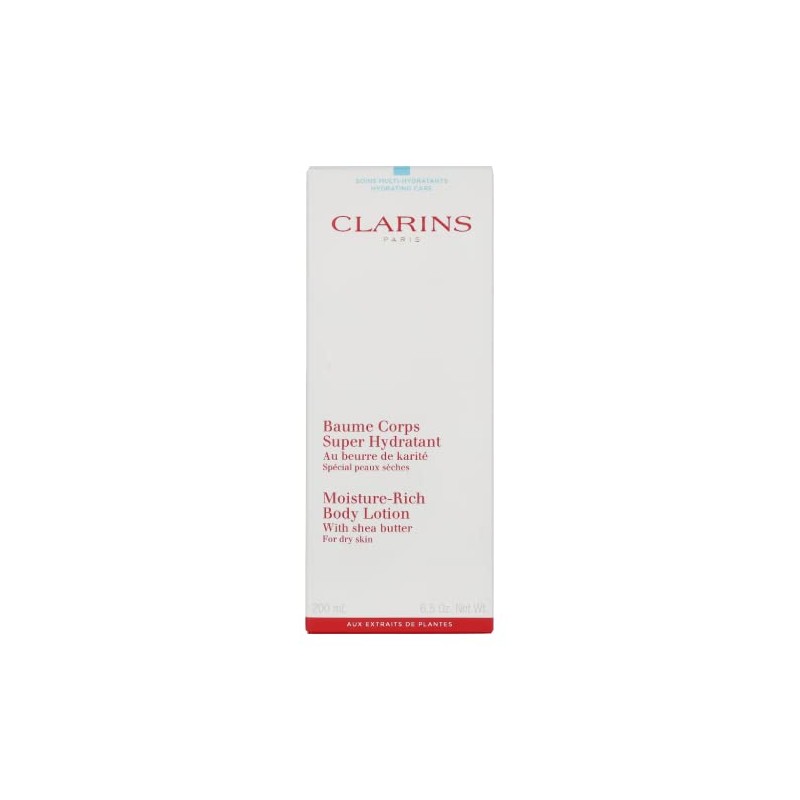 Clarins Moisture Rich Body Lotion with Shea Butter for Unisex