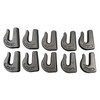 (10) Weld ON Grab Chain Hooks 5/16" G70 WLL 4,700