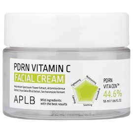APLB - PDRN Crema Facial Vitamina C | PDRN VITA CEN™ 44.6% 1.86 FL.OZ/Cuidado de la piel coreano, Cuidado de arrugas, cuidado de la elasticidad, hidratar, revitalizar para una textura suave, 55ml