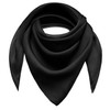 Basic Sense Square Chiffon Scarf Retro Lightweight Neck Scarves Bandana
