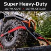 Caliber Trailblazer ORV Heavy-Duty Tie Down Straps, 2-Way Tension Around