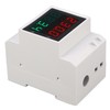 Voltmeter Ammeter 4 Digit Display DIN Rail Mount Single Phase