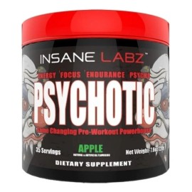 Pre Entreno Psychotic Insane Labz 35 Servicios Manzana