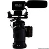 Dolica MIC-100 High-Sensitivity Directional Shotgun Condenser Microphone (Black)