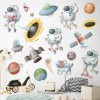 DaraBaby Vinil Decorativo Infantil Astronauta Cohete Nave Niño Ó Bebe