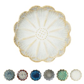 Ceramic Spoon Rest for Stove Top, Flower Cute Spoon Rest for Kitchen Counter, Cooking Spoon Holder for Kitchen Counter, Utensil Rest Spatula Rest Ladle Holder Tong Rest, 1 PC (Retro, Beige)