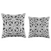 Where Infinity meets Eternity Throw Pillow