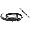 Perfect Fit Firefighter Leather Reflective Bundle- Radio Strap and Anti-Sway