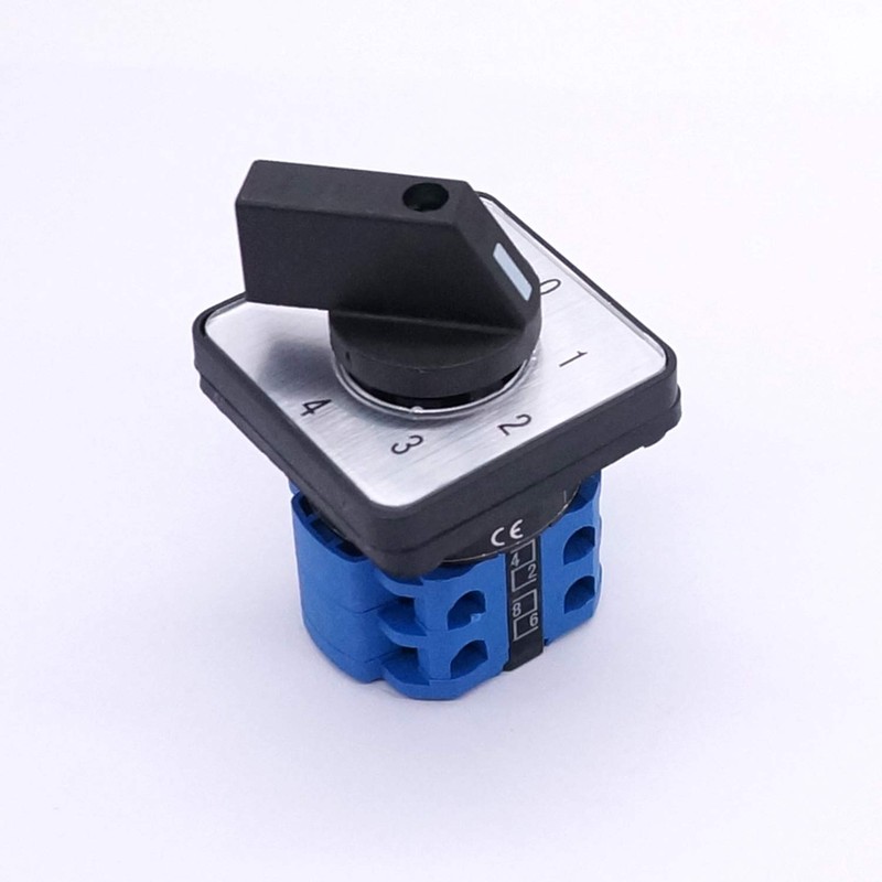 Taiss Universal Changeover Switch 20A 550V 4 Position 8 Terminals