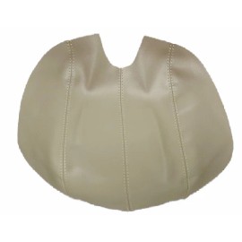 Kar Designers Fits 10-15 Honda Crosstour Beige Real Leather Center Console Lid Armrest Cover