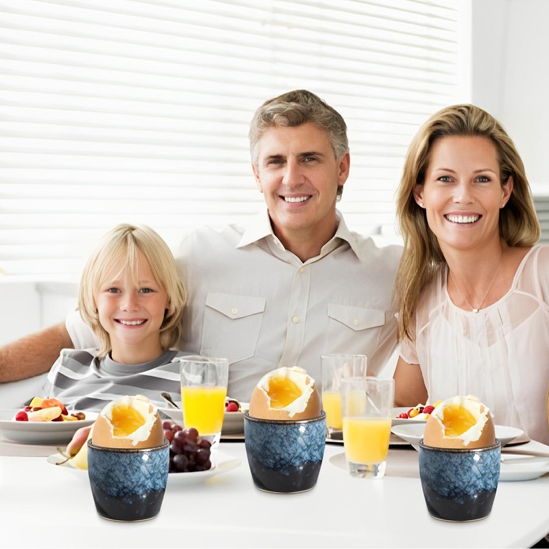Tianher Egg Cups, Set Of 4 Ceramic Egg Cup Ceramic