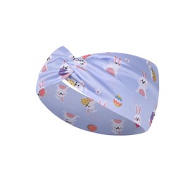 BBTDIN Easter Headband Bunny Turban Women Easter Egg Hair Band Girls Easter Rabbit Headwear JHE60 (A8)