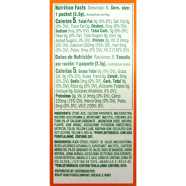 TANG ON THE GO SINGLES DRINK POWDER MIX ORANGE 6 CT