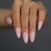 OIFEN Pink Press On Nails Medium, 30pcs Almond Fake Nails