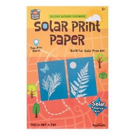 Toysmith Outdoor Discovery, Solar Print Paper, Refill for Solar Print Kit, For Boys & Girls Ages 5+