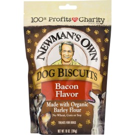 Newman's Own Dog Biscuits, 10-oz. (Pack of 6), Bacon