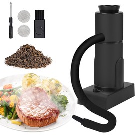(2026 Popular Product) Smoker, New Model, Smoking Kit, Smoking Gun, Compatible with Cold Smoking, Outdoors, Home & Business Use, Edible Smoker, Cooking Smoker, Wooden Tips, Cocktail, Small, Cold