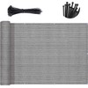 SUNNY GUARD 2.5/2.6/3/3.3/4/5/6/8 Balcony Privacy Screen Fence, Apartments Railing, Heavy