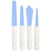 SK11 Soft Caulking Spatula Set, Set of 4, 0.2, 0.4,