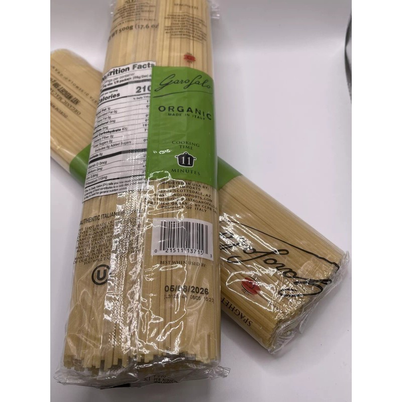 Garofalo 2 Garofalo ORGANIC Spaghetti Noodles 17.60 oz