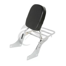 TCMT Backrest Sissy Bar Luggage Rack Fit For Honda Shadow SABRE 1100 ACE VT1100