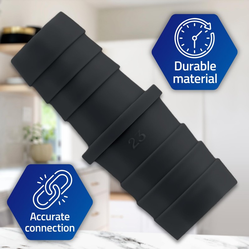Waste Pipe Connector for Extending and Connecting The Drain Hose