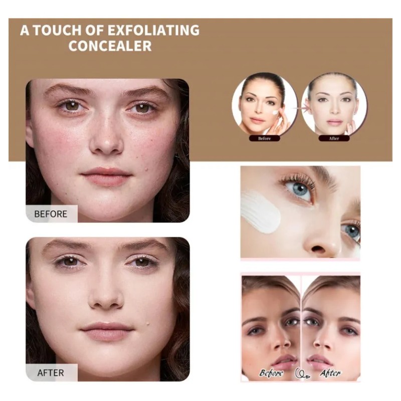 4-in-1 Foundation, Moisturizing Base That Changes From