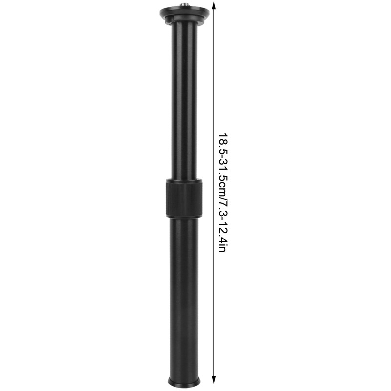 Alloy Tripod Axis Extension Rod Video Shooting Stabilizer Extension Bar