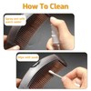 Lyvixora 2 PCS Dandruff Comb - Dandruff Remover Brush for