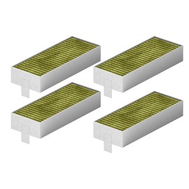 EVAYP 4 x activated carbon filters 17007412 17004805 Bosch HEZ9VRCR1 CleanAir Plus HEZ9VRCR1