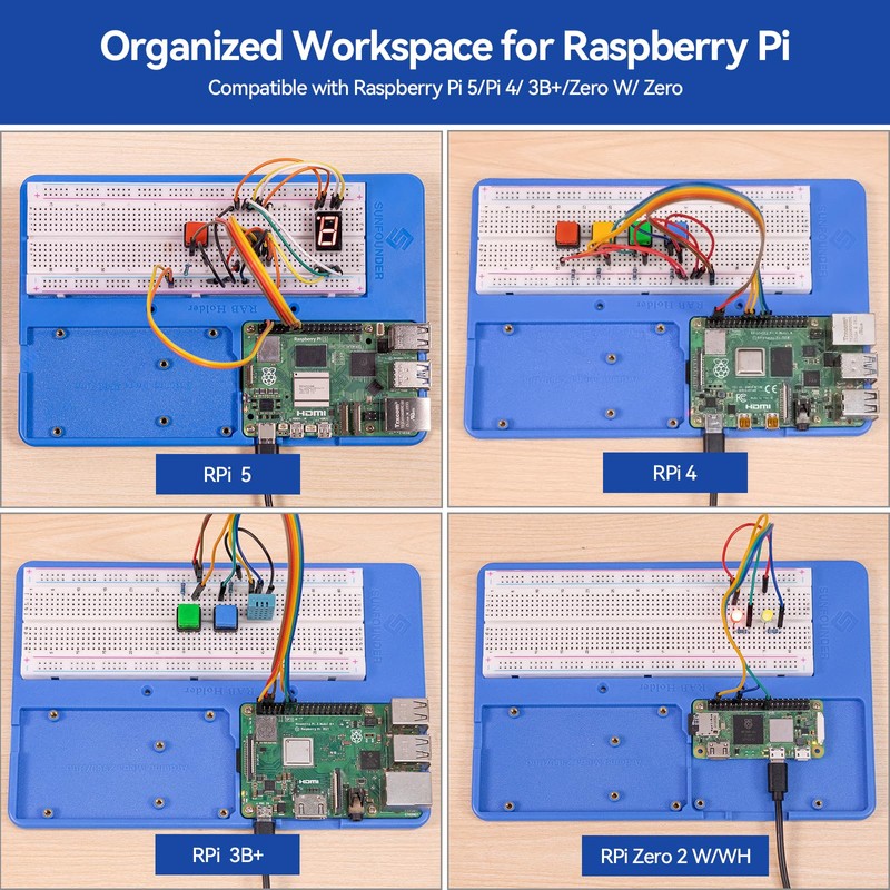 SunFounder RAB Holder Breadboard Kit for Raspberry Pi Arduino Uno