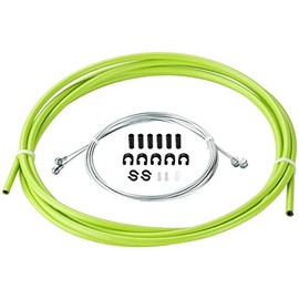 Chooee Universal Bicycle Brake Cable Standard Brake Cable Housing Kit for Mountain Bike or Road Bike Green