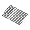 CoCud Flat Needle File, 5mm Shank Size 180mm Total Length,