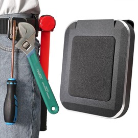 otuiaim Magnetic Tool Holder Belt Clip - Easy Access to Screwdrivers, Hammers, Wrenches, Pliers, Nails, Hardware Tools, for Electricians, Plumbers, Carpenters, Contractors