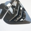 NEOLVZT New Racing Rear Quarter Window Louvers Scoops Shades Blinds